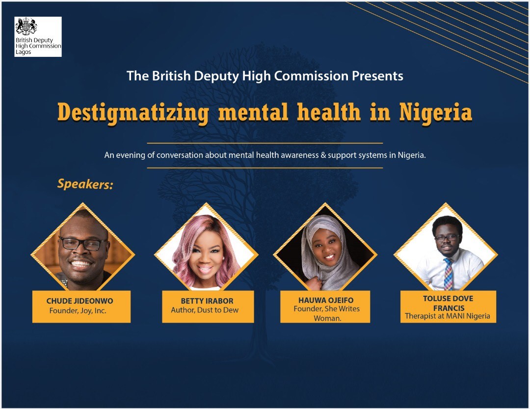 Chude Jideonwo to speak on mental health at British High Commission
