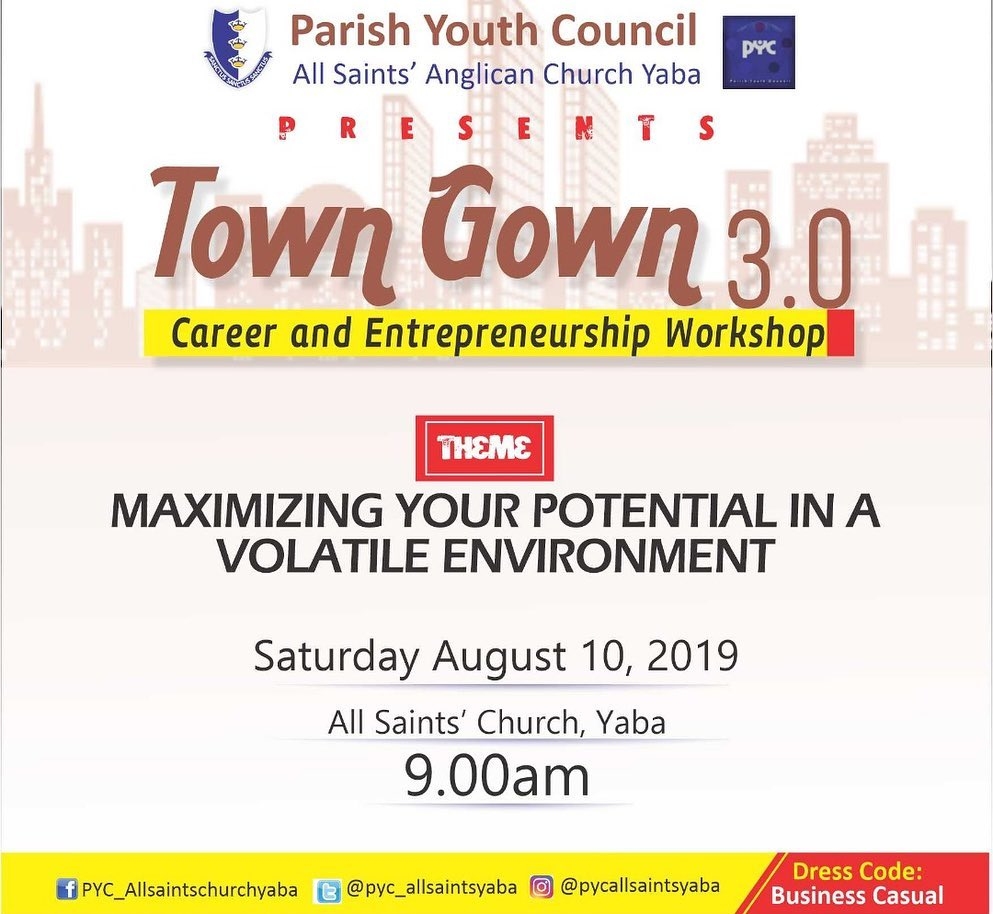 Chude Jideonwo to speak at All Saints’ Church on maximizing your potential in a volatile environment