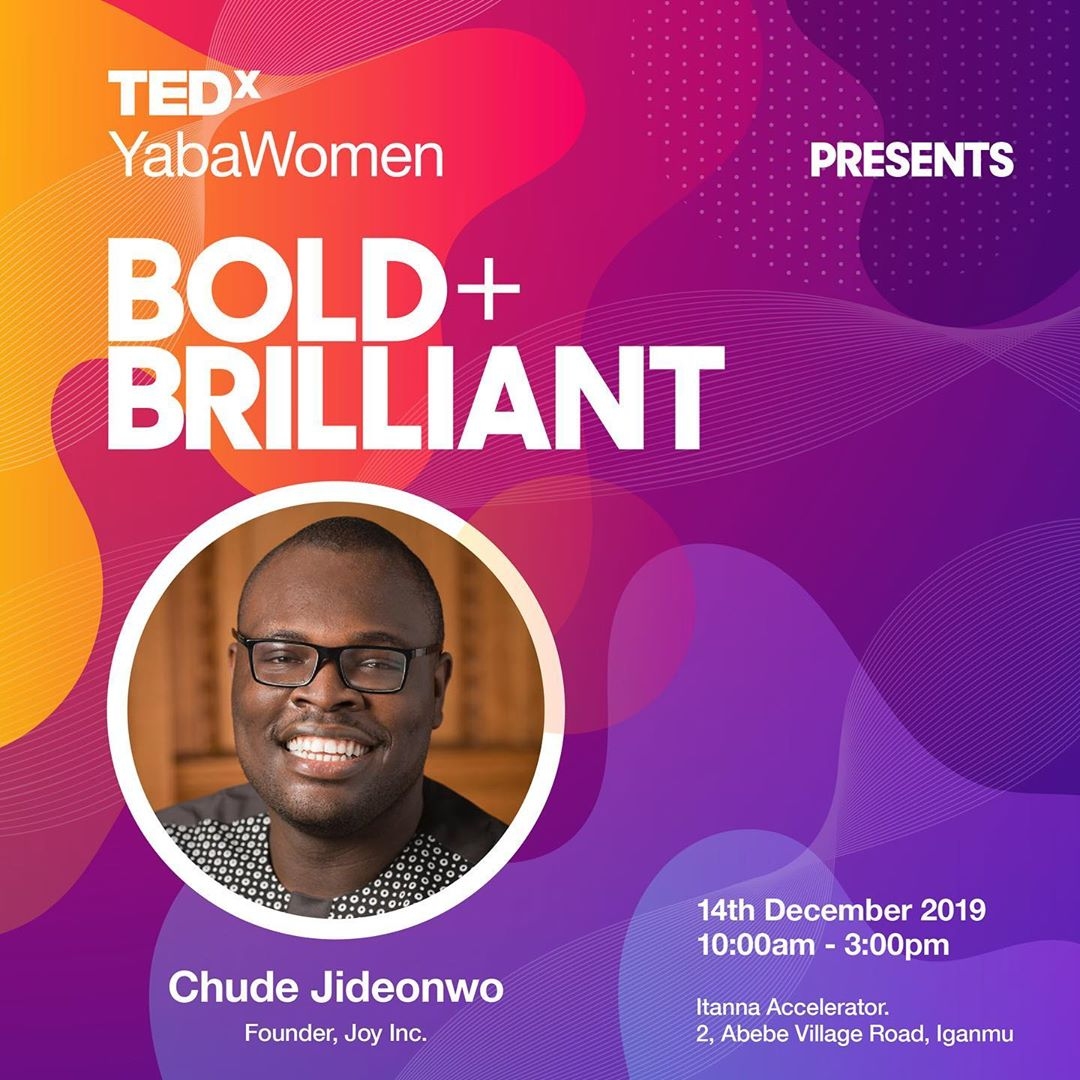 Chude Jideonwo to  speak at TEDxYaba