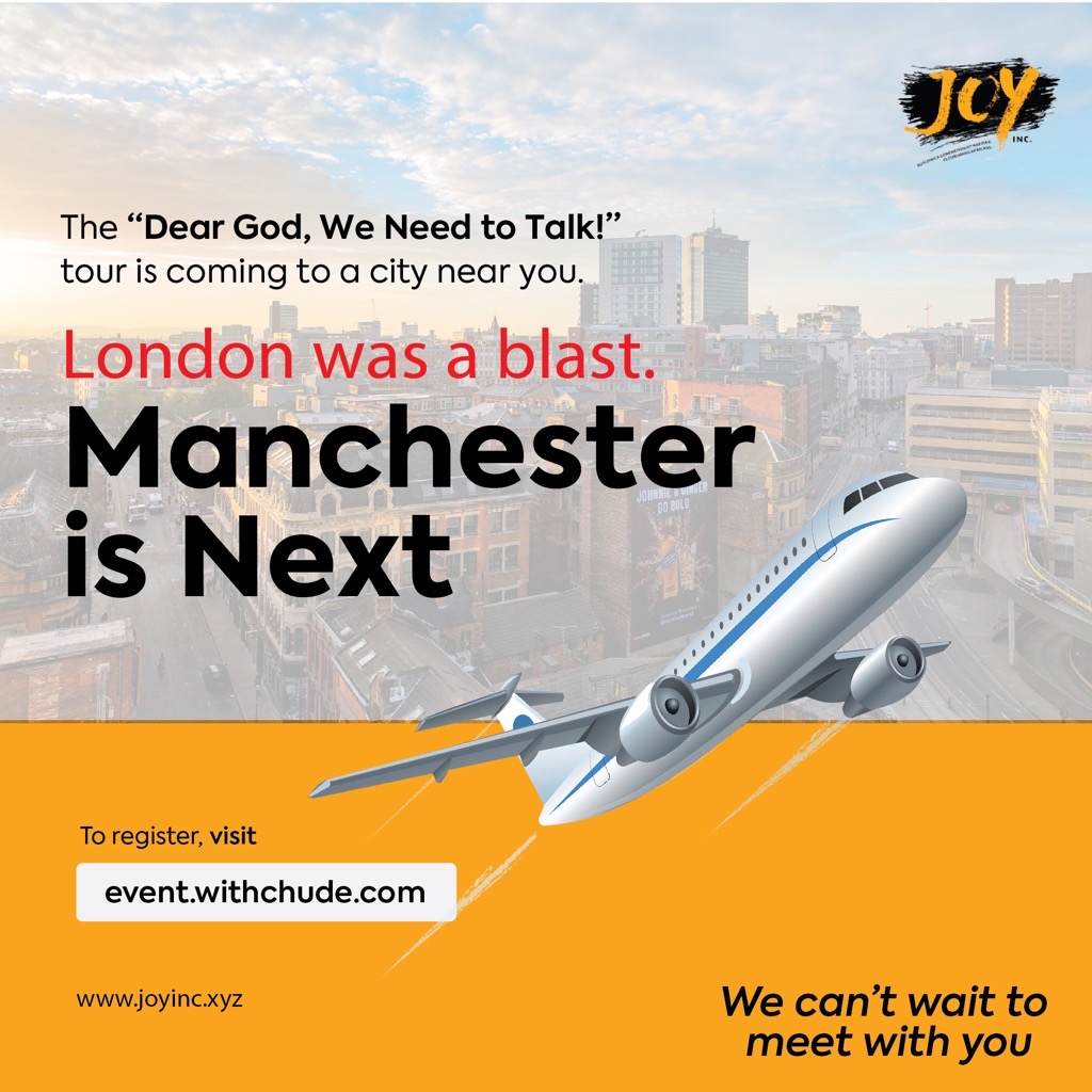 Chude Jideonwo co-hosts ‘Dear God, We Need to Talk’ event in London