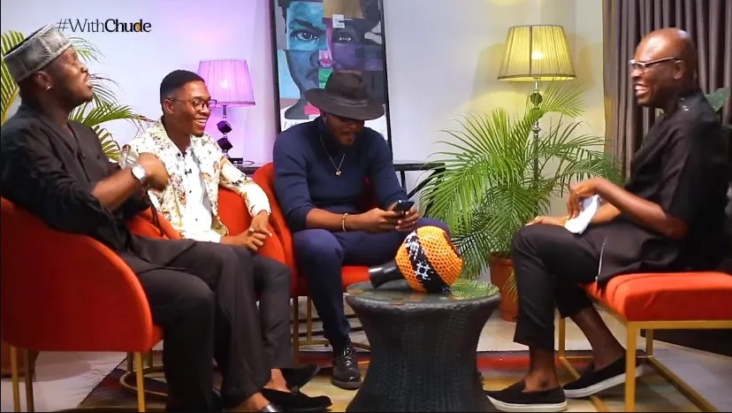 “I didn’t choose Igbo skit-making; it chose me”, Young Obasi Joseph, Kingsley Okoye Rex, and David Nwobodo sit #WithChude.