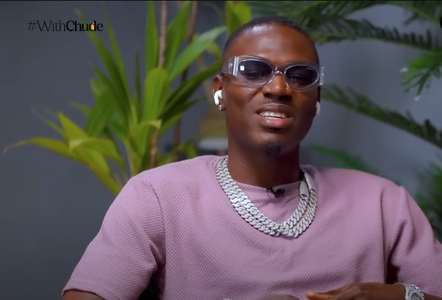 “My mum struggled to keep me in school, even when I didn’t perform well and my dad stopped paying school fees.” — Oludipe “Spyro” David sits  #WithChude