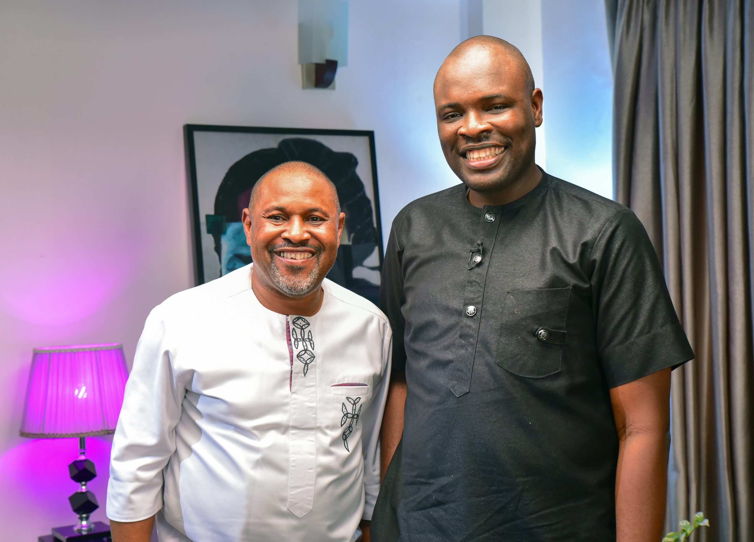 “After the accident that left me lifeless, my mother called, and I sneezed back to life.” —Saheed Balogun sits #WithChude