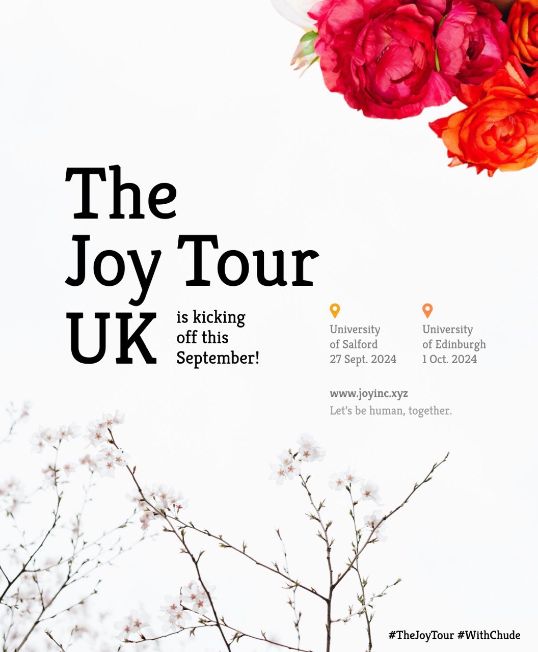 Joy, Inc. Launches UK Operations, set to mark this significant milestone with The Joy Tour UK.