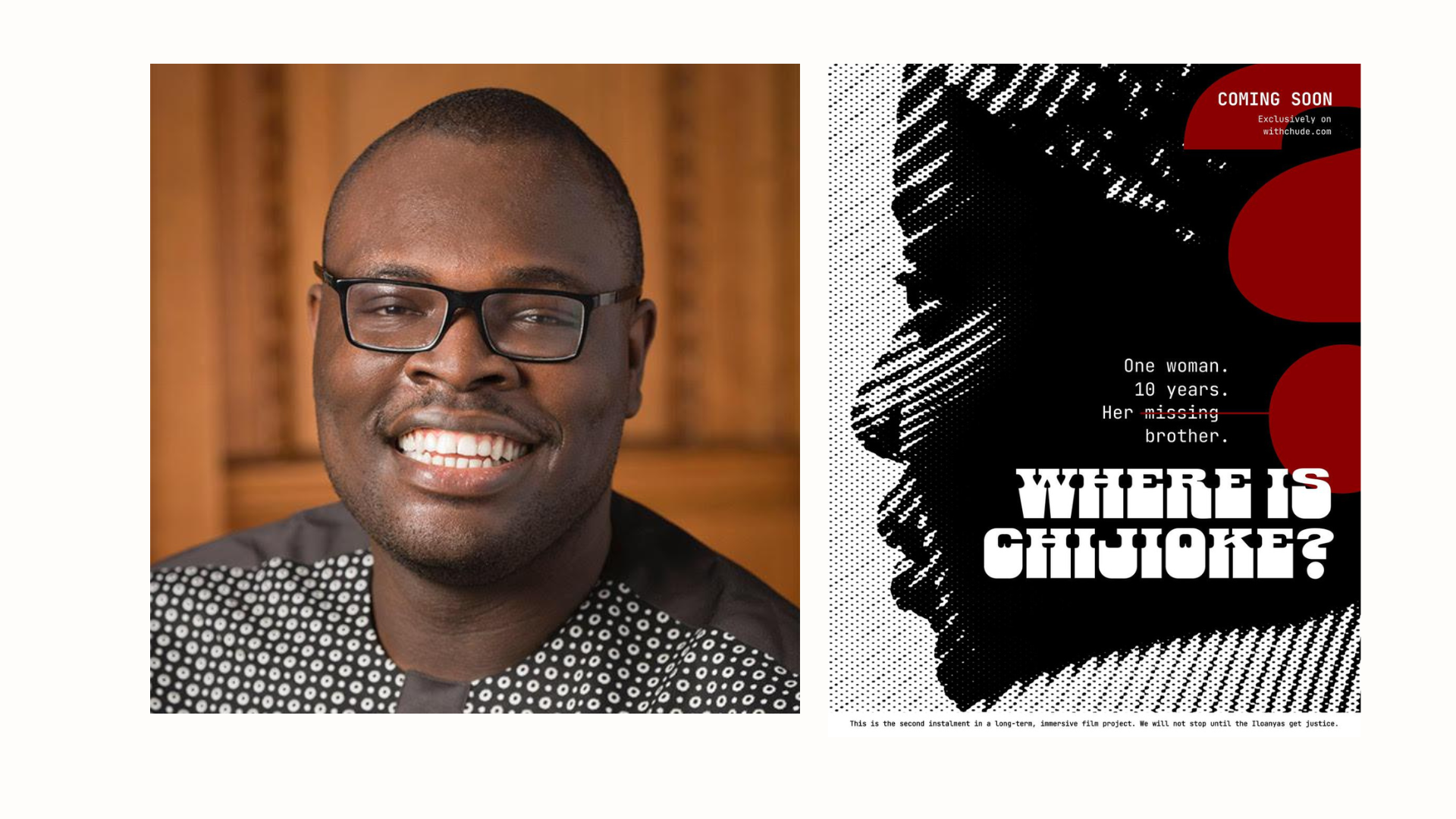 ‘Where is Chijioke?’ selected for Worldwide Women’s Film Festival Short documentary category.