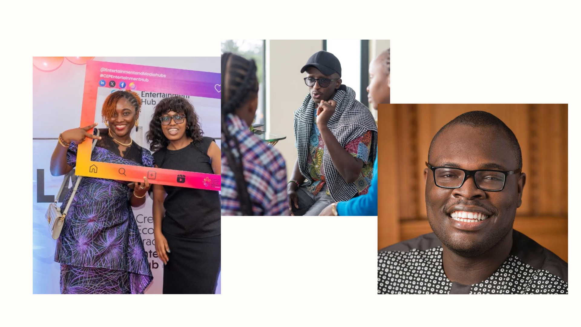 Chude Jideonwo in Collaboration with Africa No Filter and CC Hub Creative Economy supports the next generation of creators in Kenya and Nigeria.