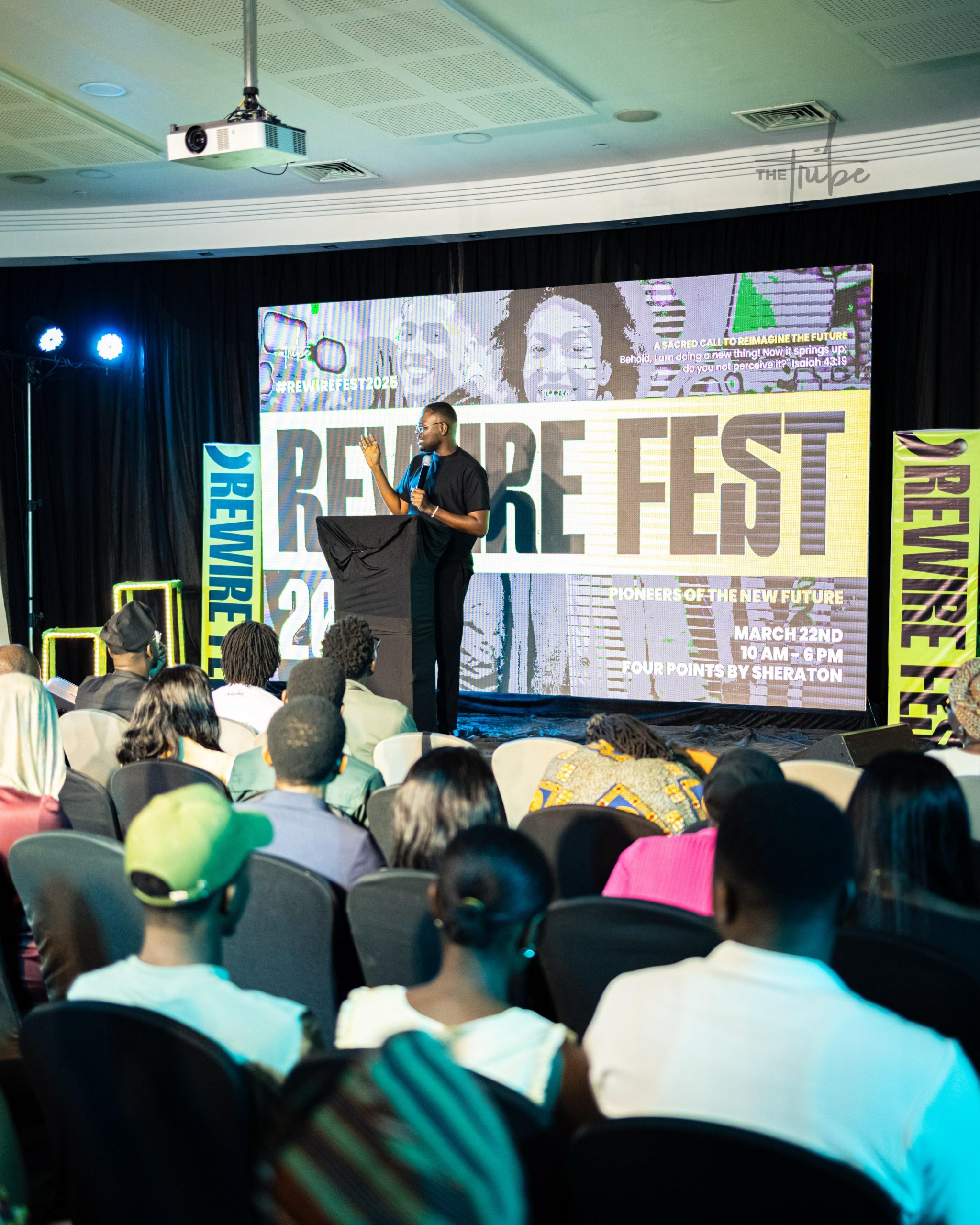 Chude Jideonwo Speaks at The Tribe’s ReWire Event on Overcoming Depression.