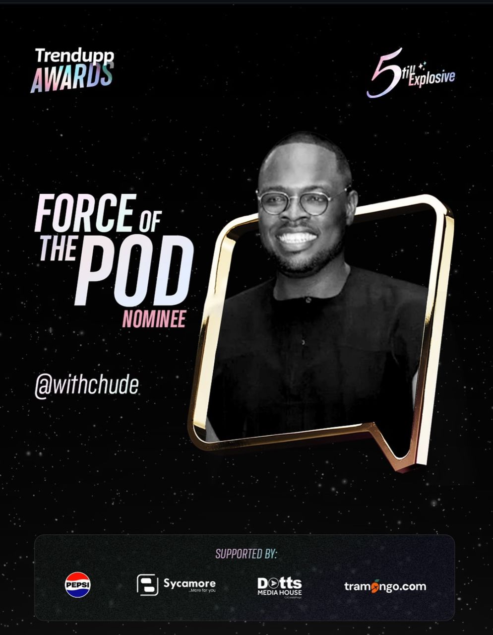 Chude Jideonwo Nominated for Trendupp Awards 2025