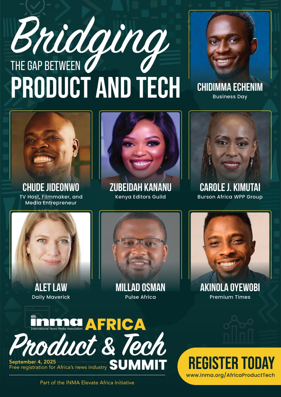 Chude Jideonwo to Speak At INMA Africa Product and Tech Summit