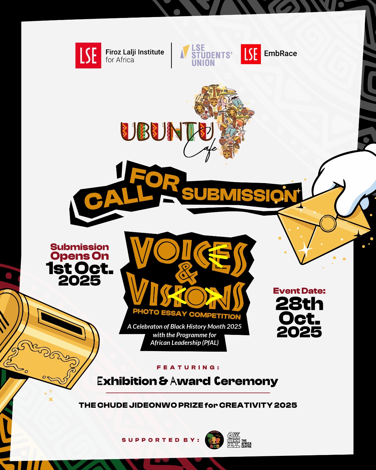 The London School of Economics Announces “The Chude Jideonwo Prize” for Creativity for Black History Month 2025