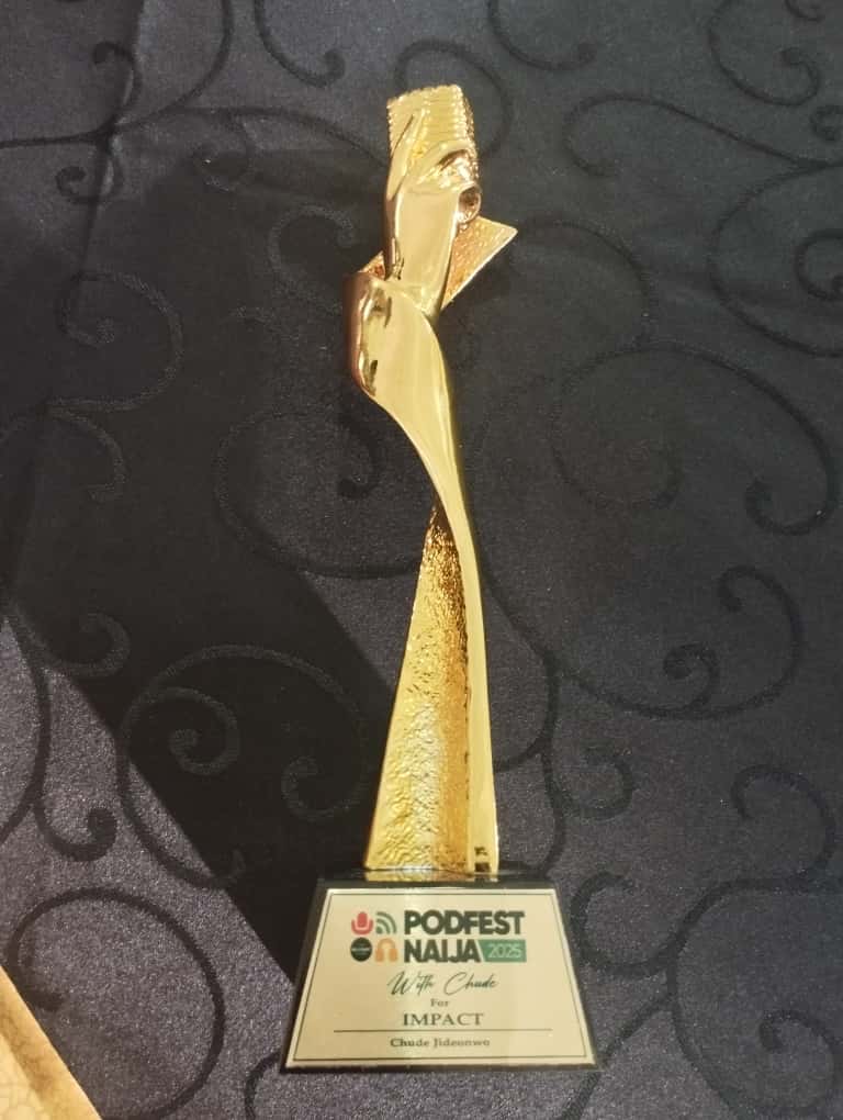 #WithChude Honoured with ‘Impact Award’ at PodFest Hall of Fame 2025