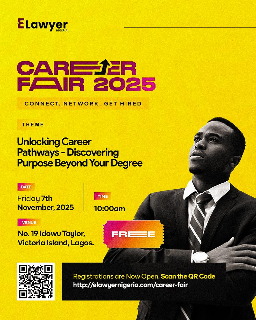 Chude Jideonwo to Speak at the E-Lawyer Career Fair 2025 — Inspiring a New Generation to Build Joy-Centric Careers