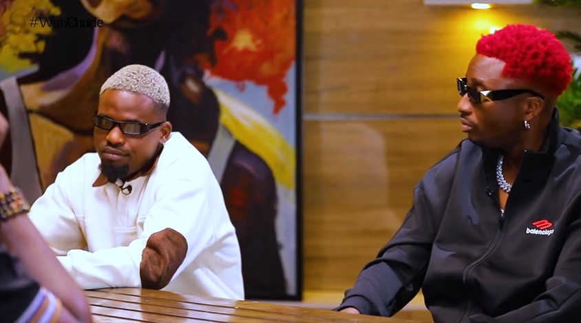 We met at a restaurant and became a duo without any backup plan – Ajebo Hustlers sits #WithChude