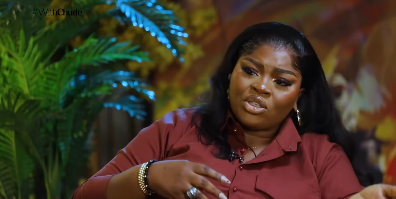 They came with guns looking for Funke Akindele but I was hiding her – Bimbo Thomas sits #WithChude