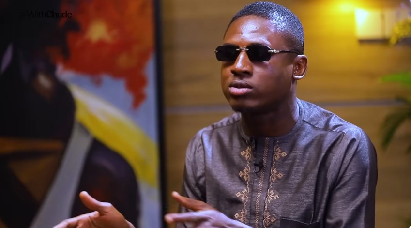 I chose to spend 6 months in computer village instead of going to Uni. – Edem Victor sits #WithChude