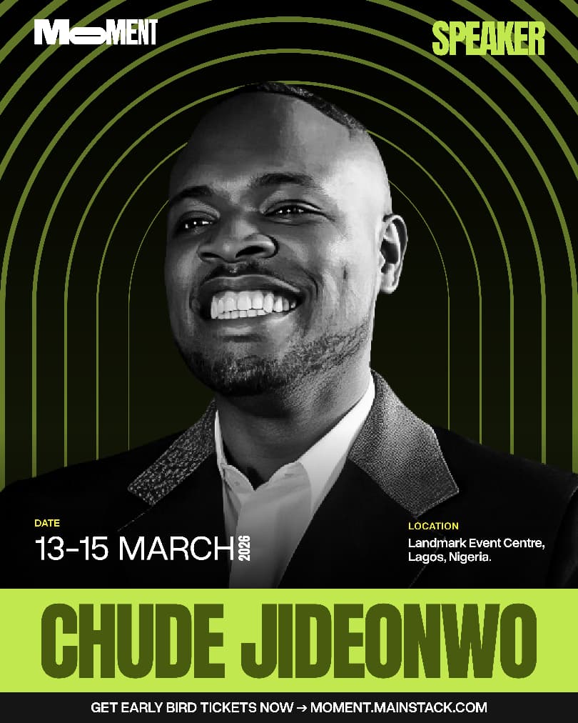Chude Jideonwo to Serve as Independent Judge at Moment 2026 Awards, Bringing His Signature Lens of Depth and Integrity to Africa’s Creator Economy