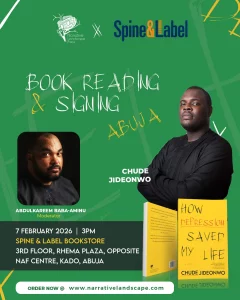 Join Us For An Unforgettable Book Reading And Signing With Chude Jideonwo As He Presents His A 240x300