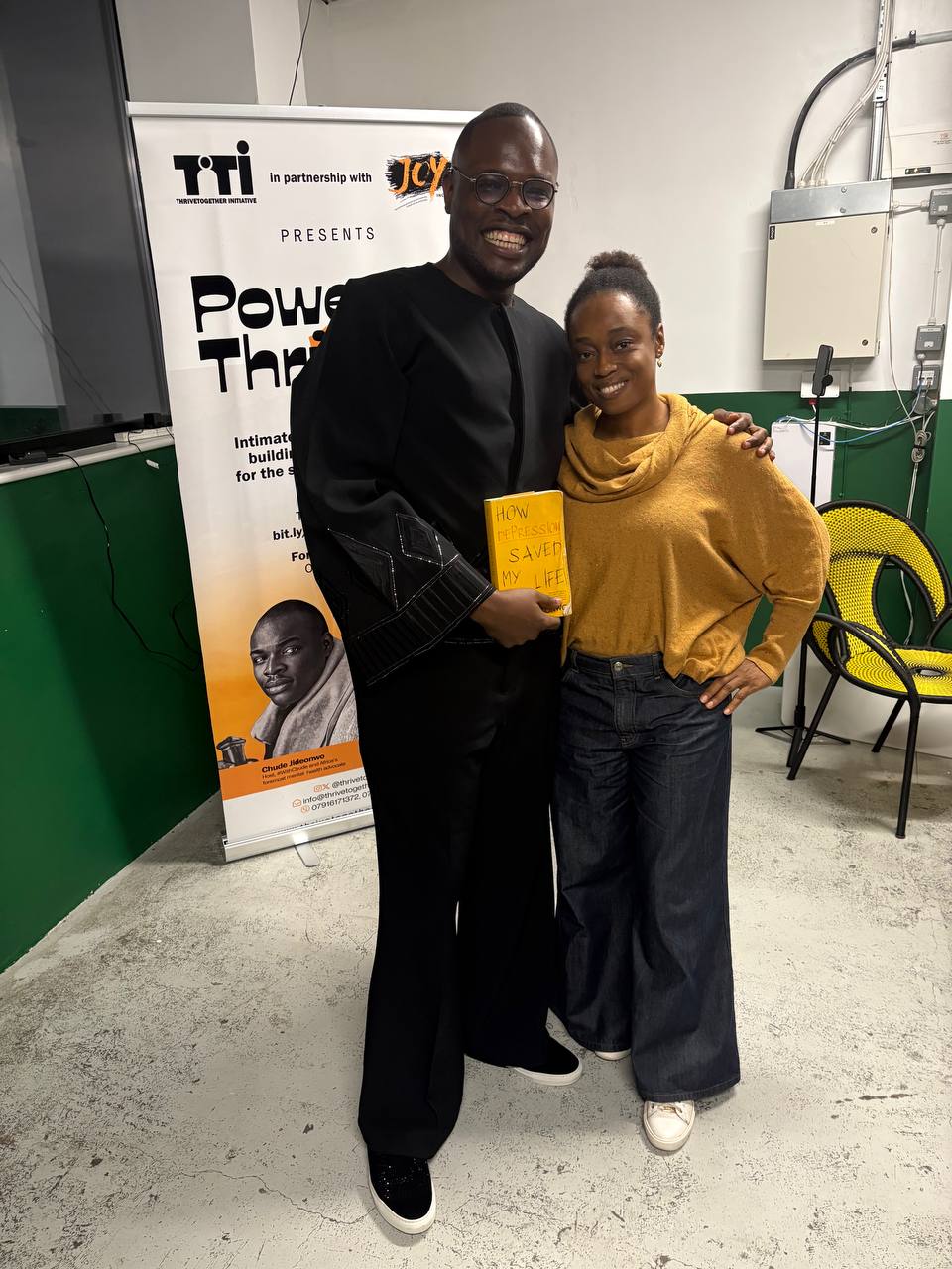 Chude Jideonwo’s Bestselling Memoir ‘How Depression Saved My Life’ Ignites Emotional Evening in London