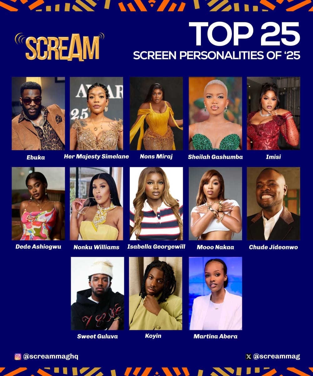 Chude Jideonwo Named Among the Top 25 Screen Personalities of 2025 — Best of 2025 African Giants